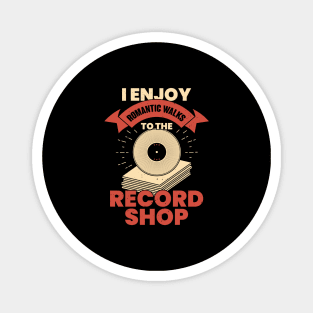 Funny Vinyl Records Collecting Collector Gift Magnet